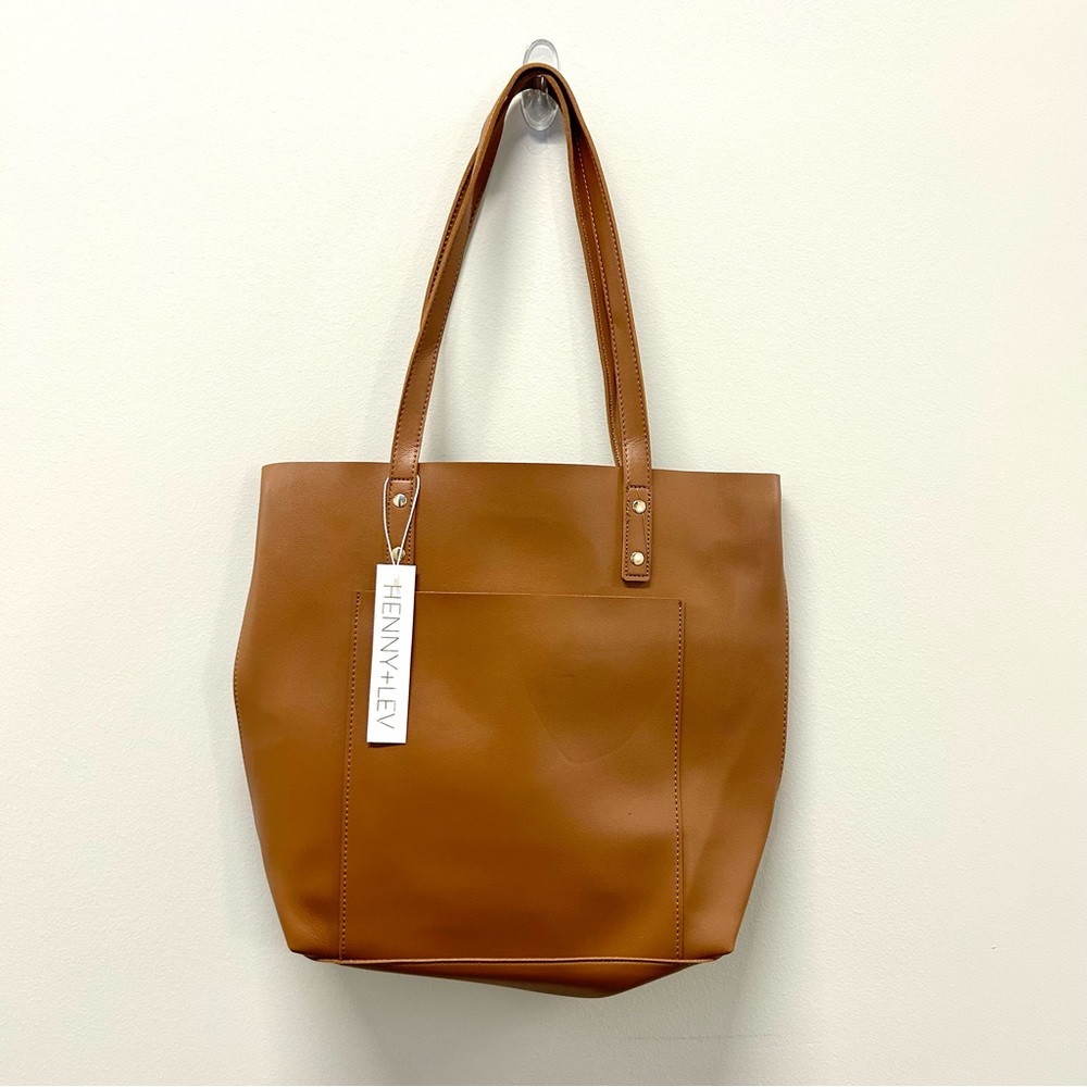 HENNY + LEV Brown tote